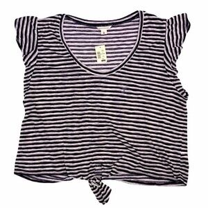 Aeropostale Front Tie Top